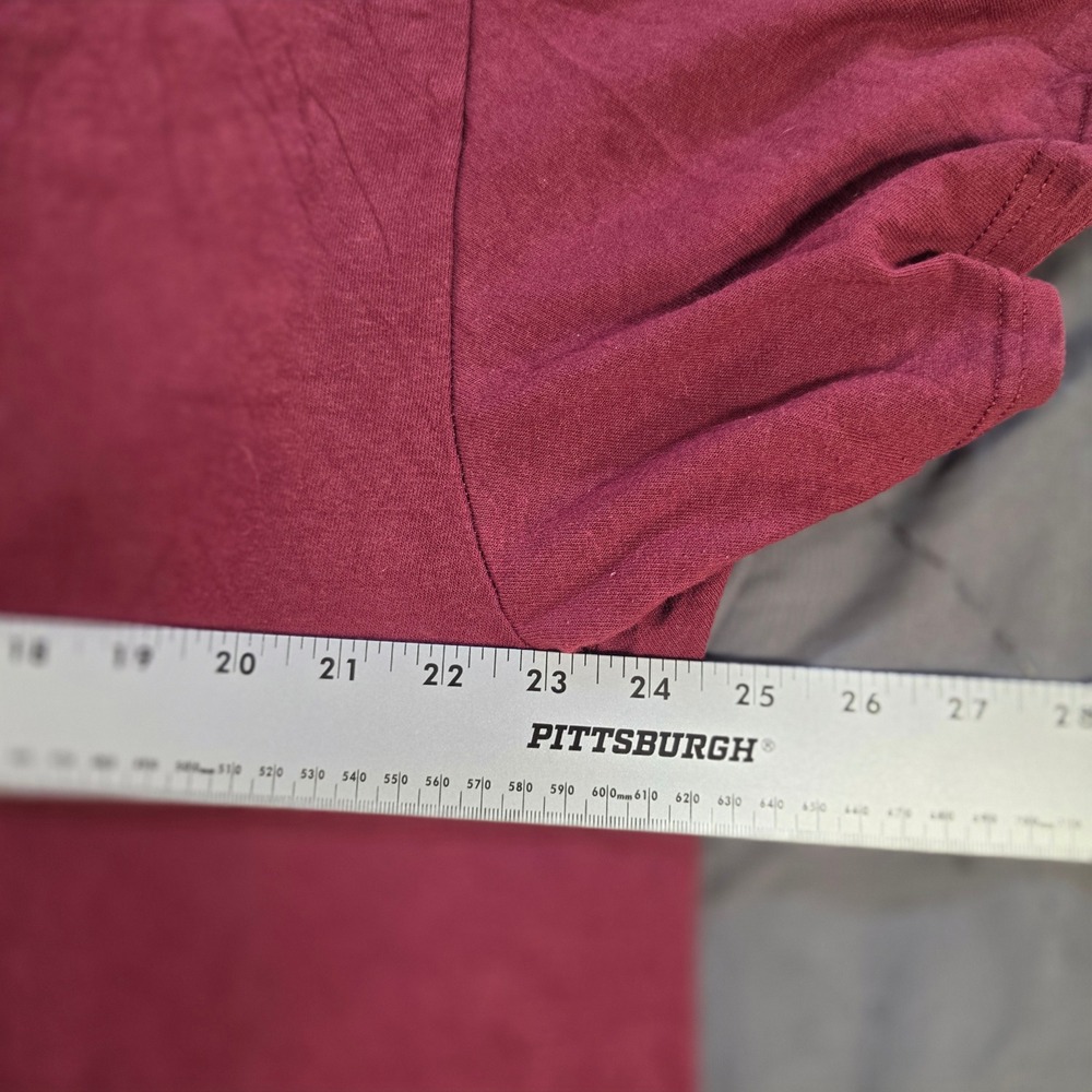 Delta Yosemite National Park Graphic T-Shirt Maroon Mens 2XL Half Dome Tee - Picture 4 of 7